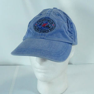 Norton Yacht Sales Deltaville Virginia VA Embroidered Strapback Cap Hat Blue